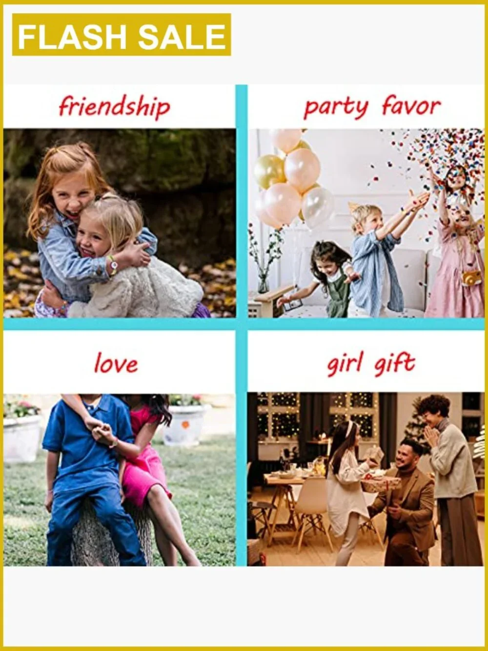 Friendship Bracelet Making Kit - DIY Craft Set for Kids Ages 7-12